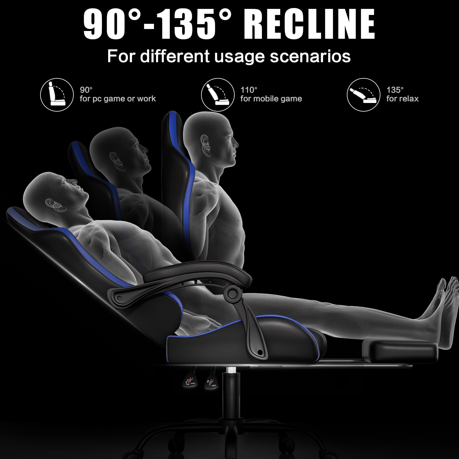 Gaming and Ergonomic Office Computer Chair
