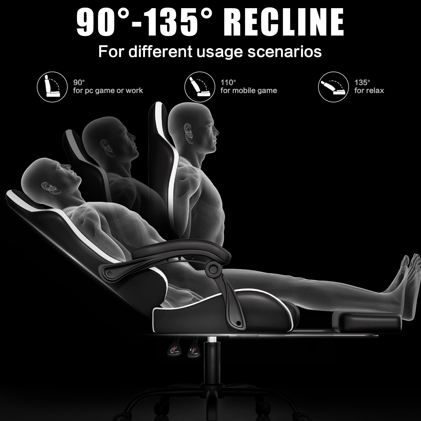 Gaming and Ergonomic Office Computer Chair