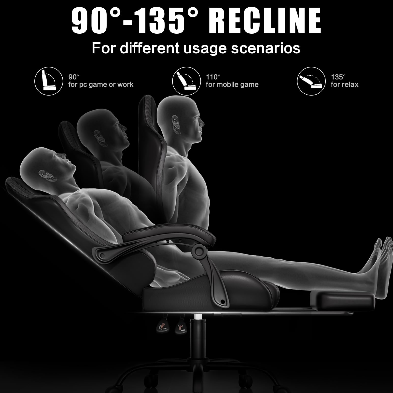 Gaming and Ergonomic Office Computer Chair