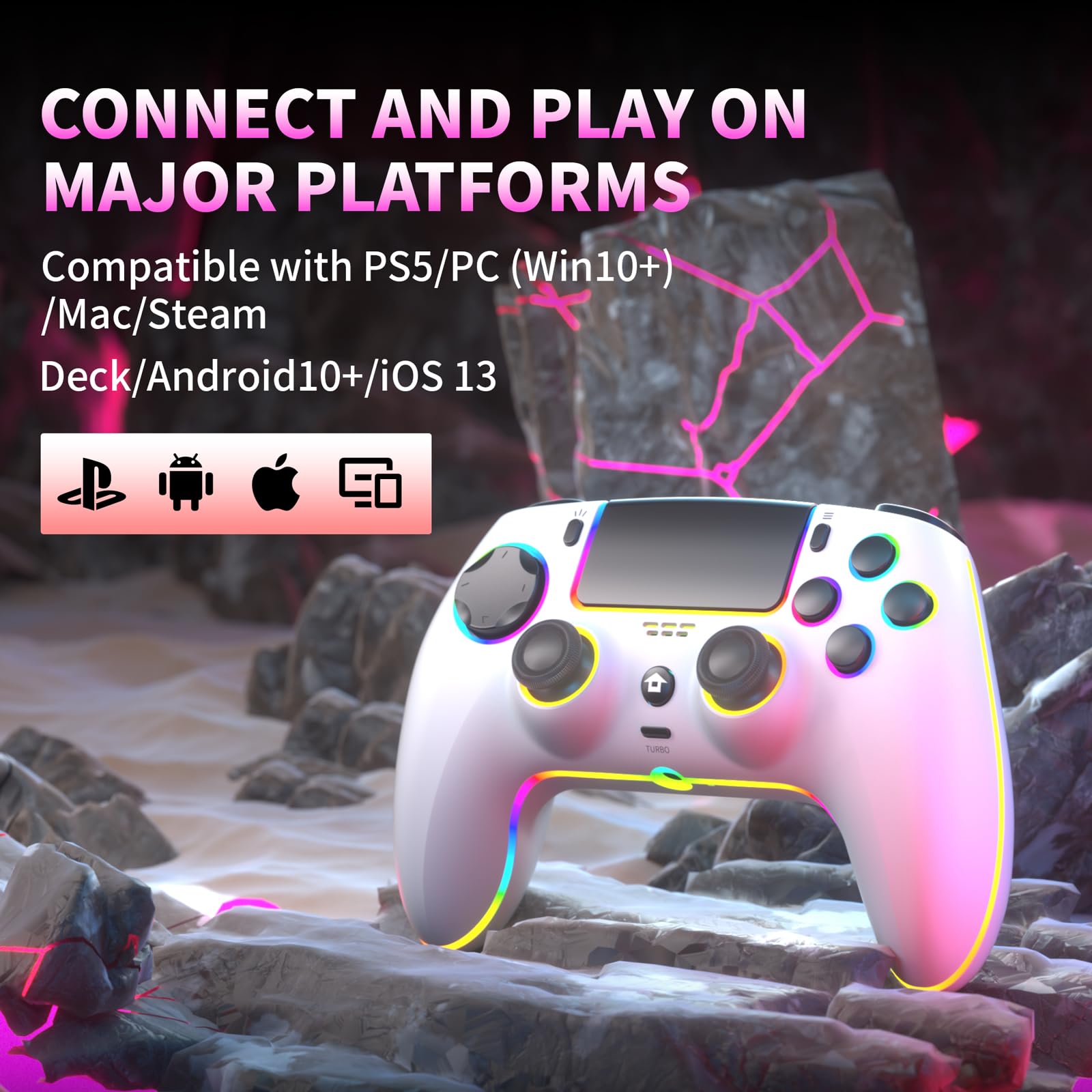 3 colors hall effect Controller