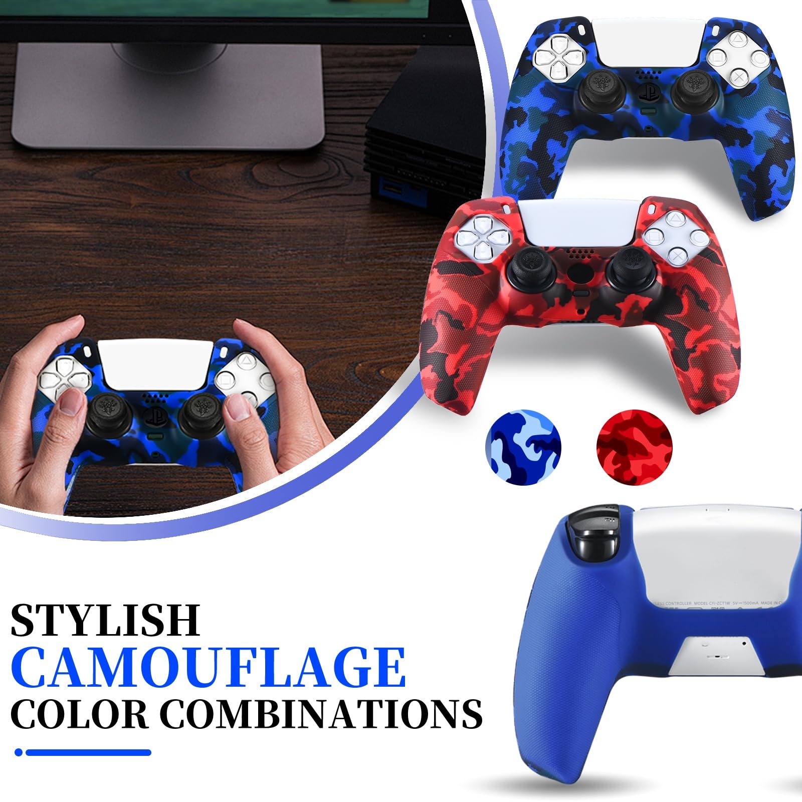 Red and Blue Controller Skins
