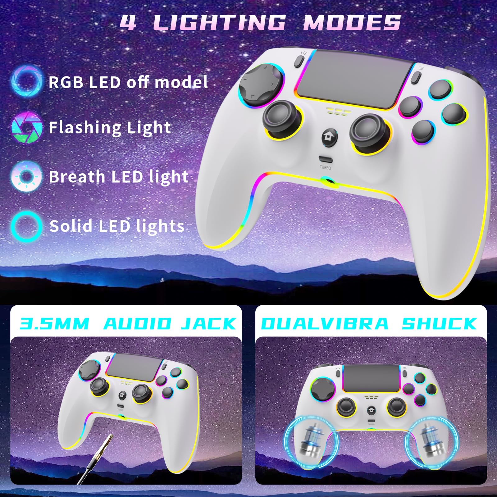 3 colors hall effect Controller