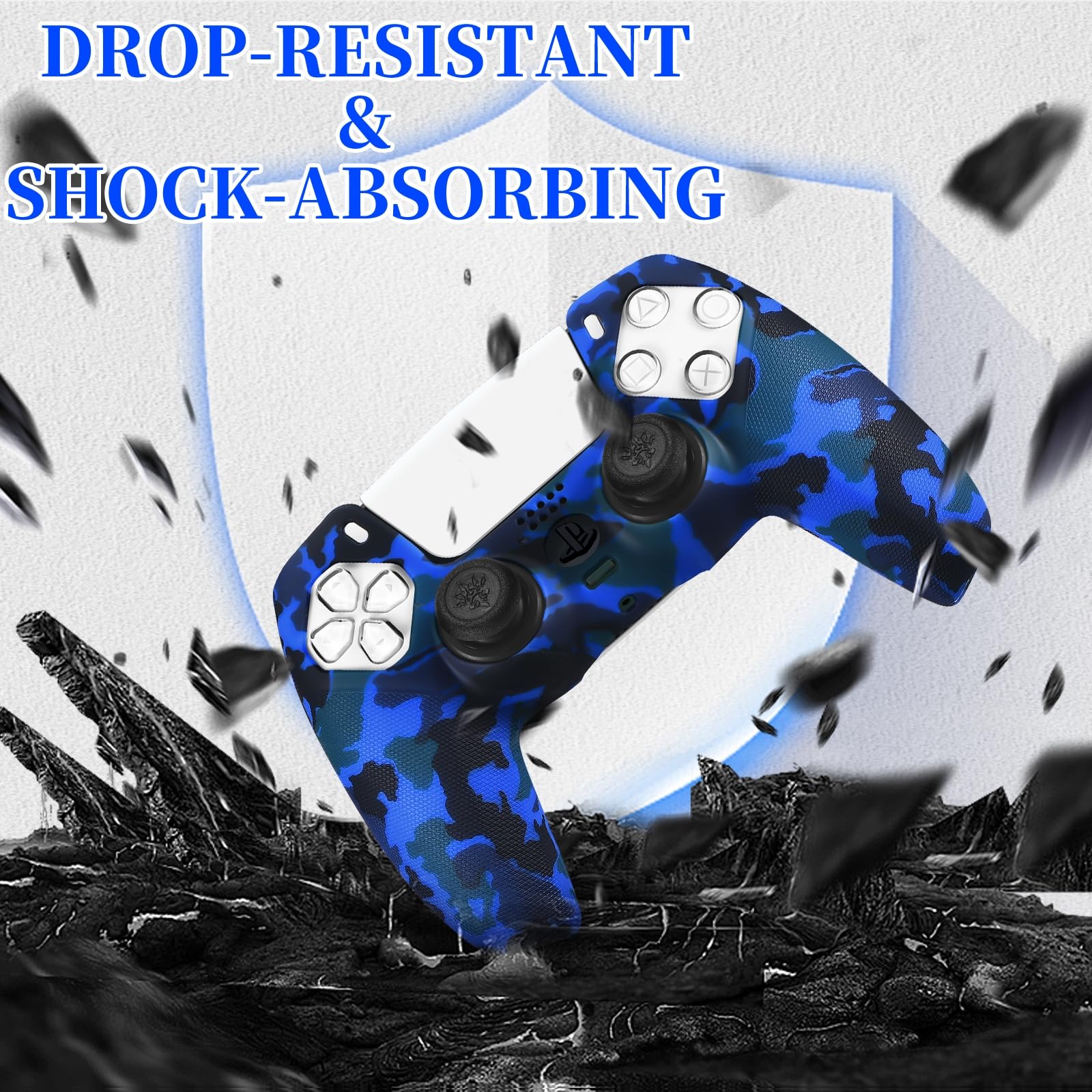 Red and Blue Controller Skins