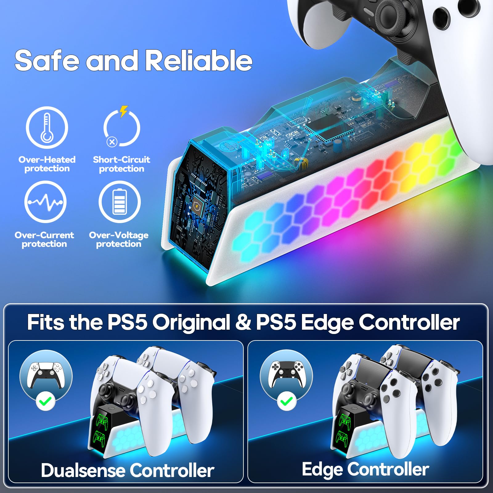 PS5 Charger station that is Compatible with almost any PS5 controller variations